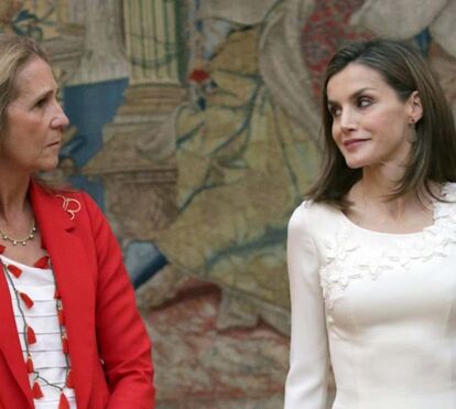 Rua! Letizia faz com que Felipe tire o 'tapete' à infanta Elena