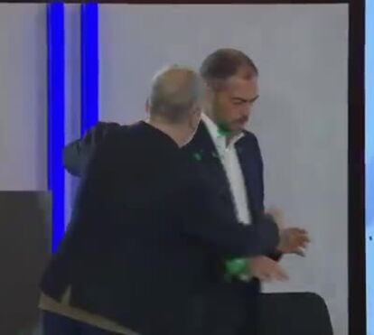 Moniz sem medo. Diretor geral da TVI tenta proteger ministro de ataque de ativistas