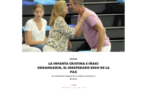 Inaki e Cristina