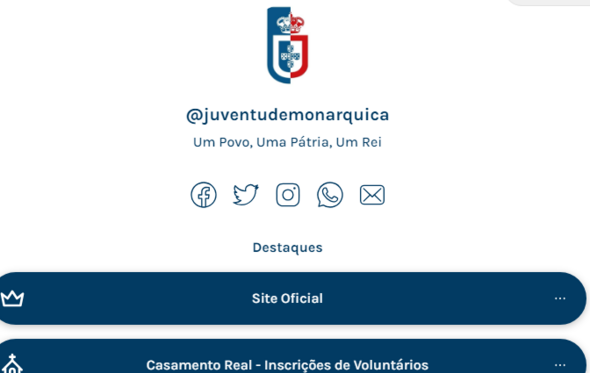 anúncio, voluntários, casa real portuguesa