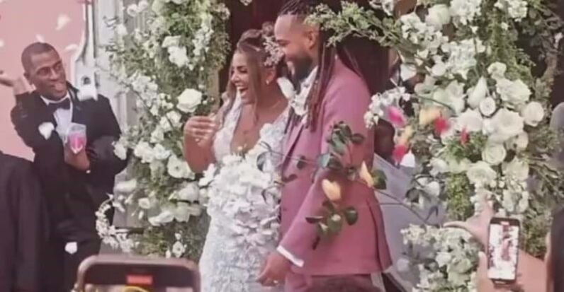 Casamento de Fradique, dos Calema, e Márcia Delgado