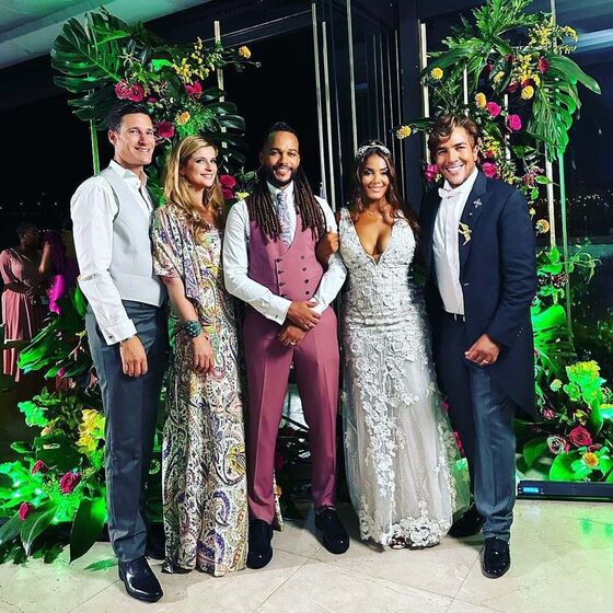 Casamento de Fradique, dos Calema, e Márcia Delgado