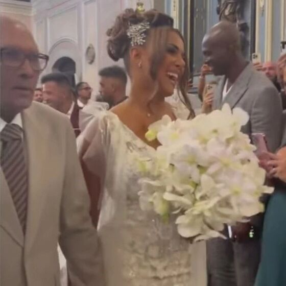 Casamento de Fradique, dos Calema, e Márcia Delgado