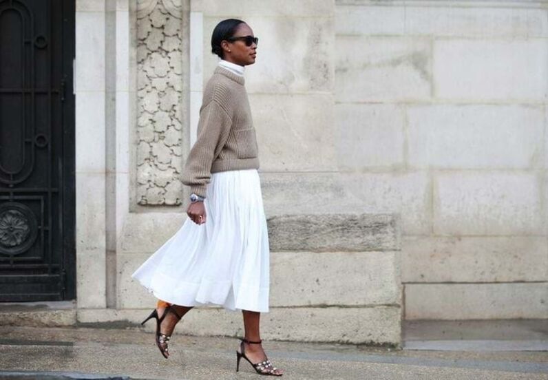 Vestidos de verão no outono