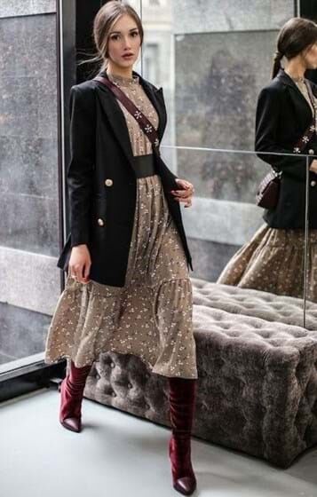 Vestidos de verão no outono