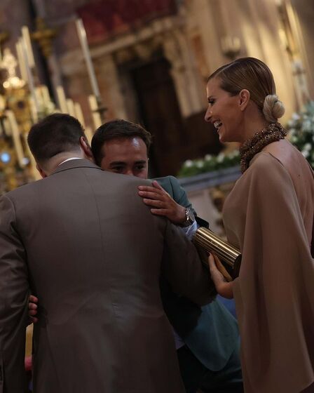 Cristina Ferreira, casamento do afilhado