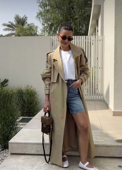 Trench-coat do outono