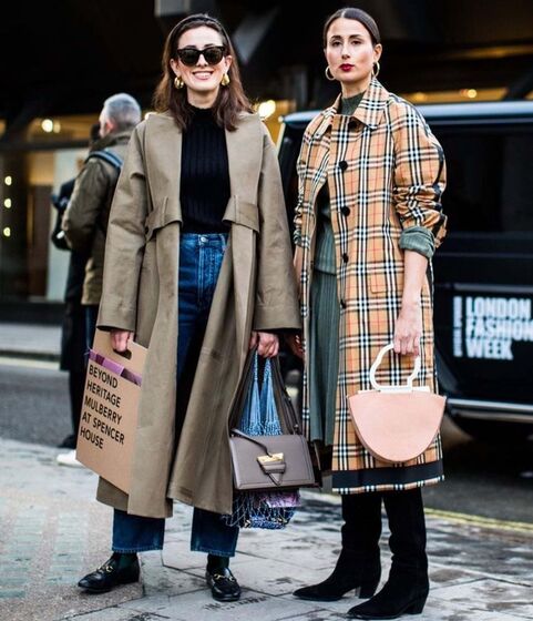 Trench-coat do outono