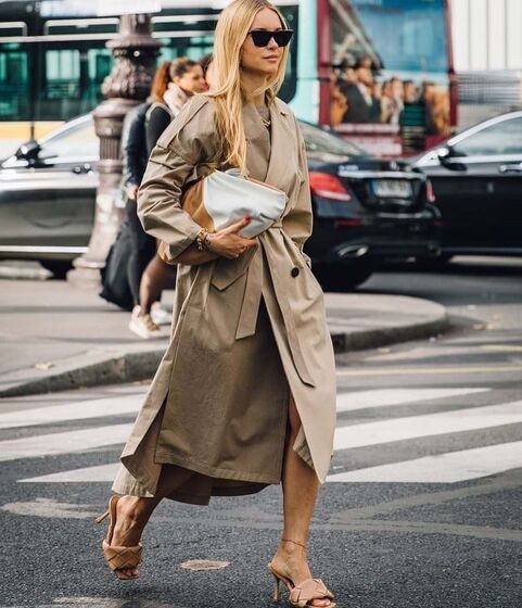 Trench-coat do outono