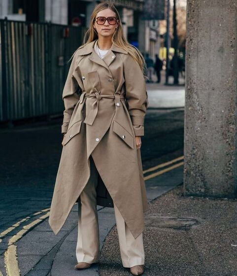 Trench-coat do outono