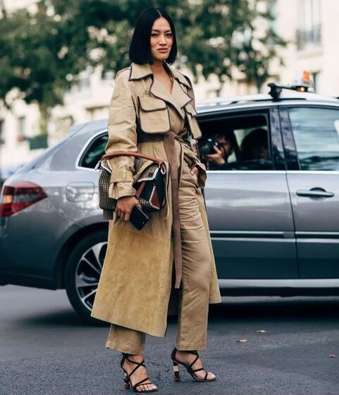 Trench-coat do outono