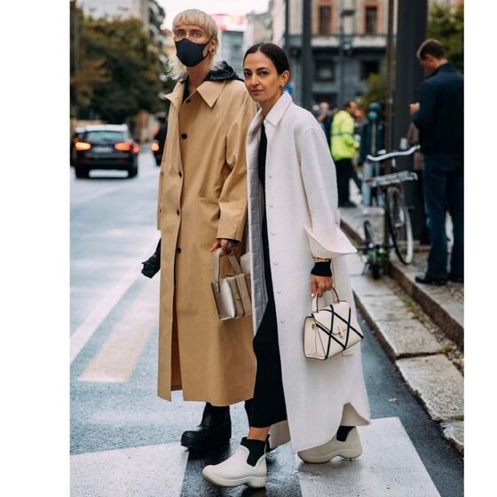 Trench-coat do outono