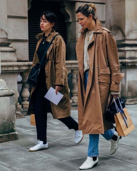 Trench-coat do outono