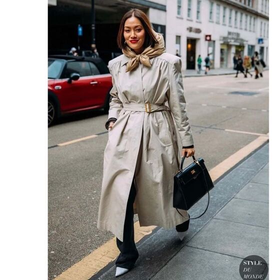 Trench-coat do outono