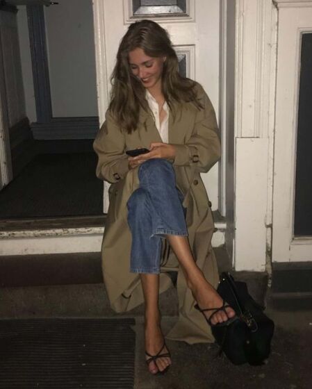 Trench-coat do outono