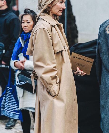 Trench-coat do outono