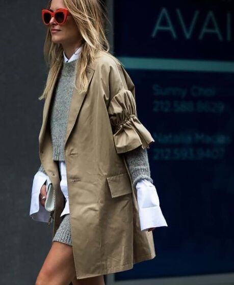 Trench-coat do outono