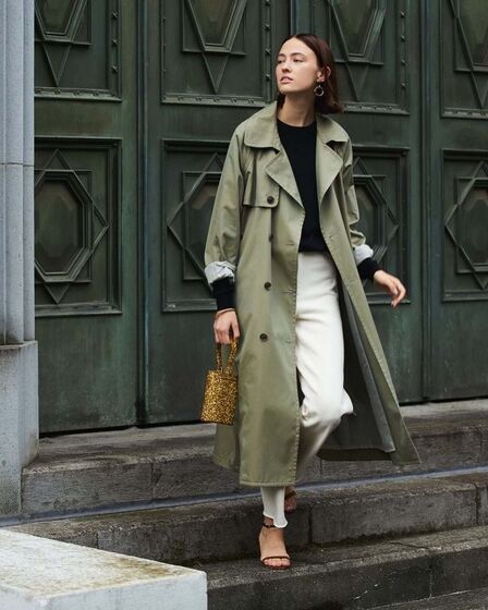 Trench-coat do outono