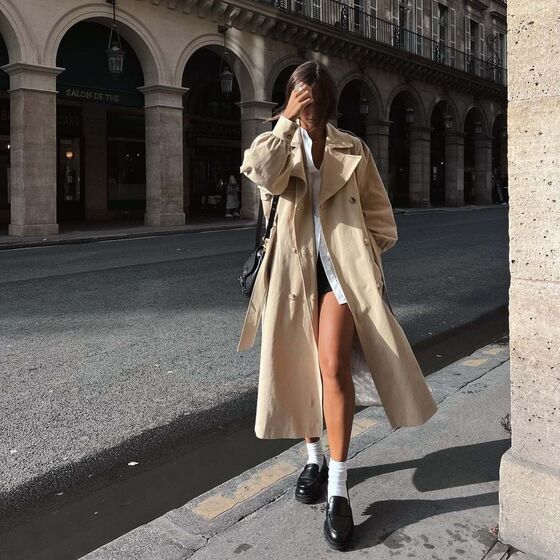 Trench-coat do outono