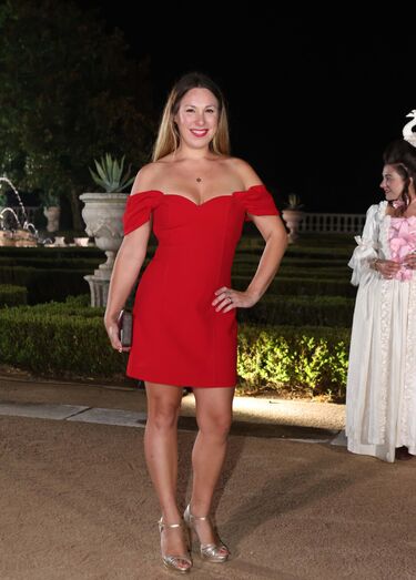 Joana Machado: não é vestido para uma noite "palaciana". Antes para um cocktail à tarde 