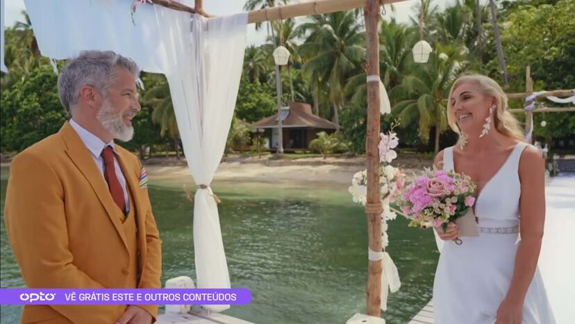 Elsa e Nuno de 'Casados no Paraíso'
