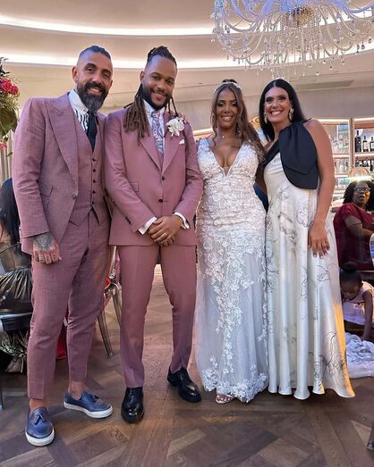 Casamento de Fradique, dos Calema, e Márcia Delgado