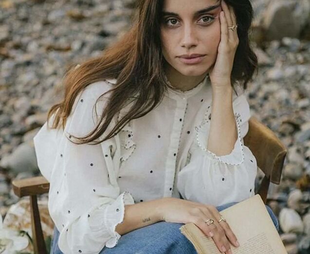 Blusa romântica