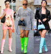 Botas e botins fora de moda 