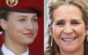 Crise no palácio. Infanta Elena levanta suspeitas de guerra com a sobrinha Leonor, a herdeira do trono