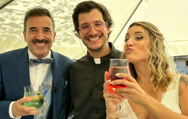 Já há fotos dos noivos: Marco Horácio casou-se com Sara Biscaia, mãe da sua filha