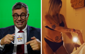 Furioso em direto, Quintino Aires defende Maria Leal contra a "hipocrisia das televisões"