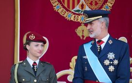 Prestes a fazer 18 anos, princesa Leonor assume pela primeira vez função ao lado do pai
