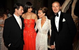 Sem perdão! Tom Cruise continua zangado com os Beckham! Saiba os motivos da desavença