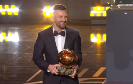 Lionel Messi vence a 8.ª Bola de Ouro da carreira