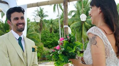 Daniel e Joana trazem estranhas teorias para 'Casados no Paraíso'