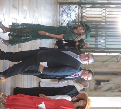 Primeiro evento oficial. Durão Barroso surge feliz com Joana Gonçalves, com quem se casou em julho num castelo no Algarve