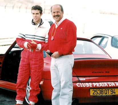 Piloto Tiago Monteiro de luto pela morte do pai