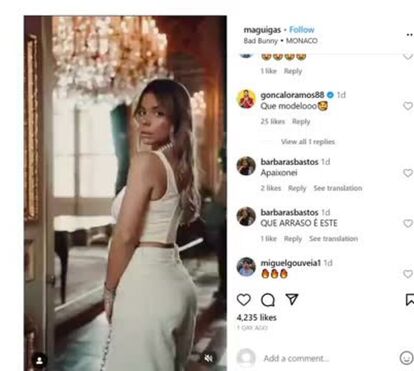 Margarida ousada e sexy. Namorada de Gonçalo Ramos arrasa com vídeo sensual