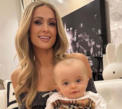 Paris Hilton reage furiosa depois de gozarem com a cabeça do seu filho bebé mas revela que já foi ao médico