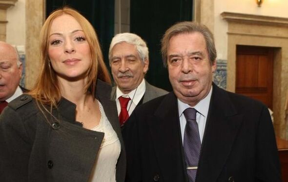 Joana Amaral Dias e o pai