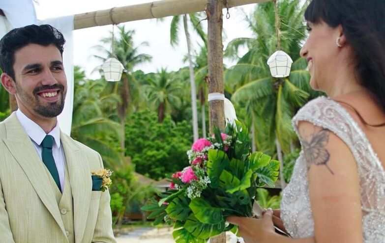Daniel e Joana trazem estranhas teorias para 'Casados no Paraíso'