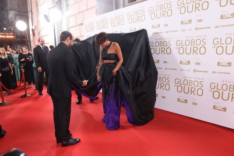 Sara Matos apostou forte: novo look para deslumbrar nos Globos de Ouro