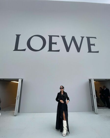 Georgina Rodríguez, Semana da Moda de Paris