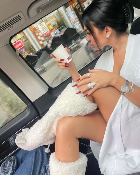 Georgina Rodríguez, Semana da Moda de Paris