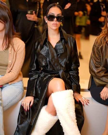 Georgina Rodríguez, Semana da Moda de Paris