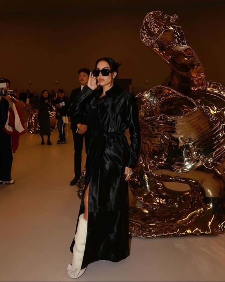 Georgina Rodríguez, Semana da Moda de Paris