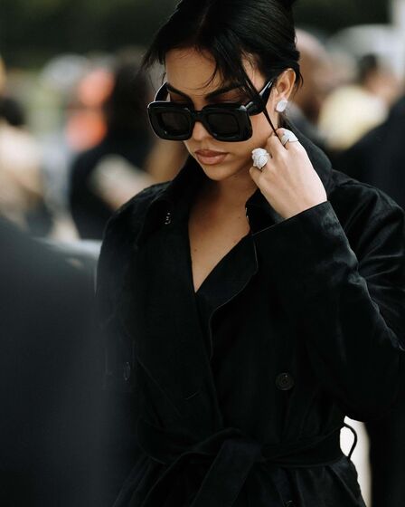 Georgina Rodríguez, Semana da Moda de Paris