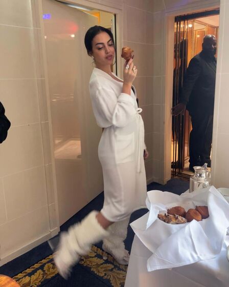 Georgina Rodríguez, Semana da Moda de Paris