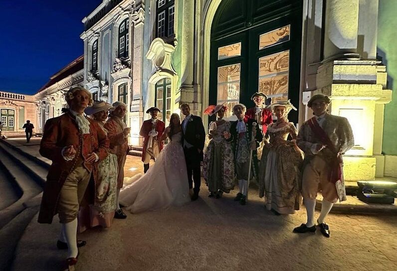 Iris Ferreira, Dominic Molinar, casamento