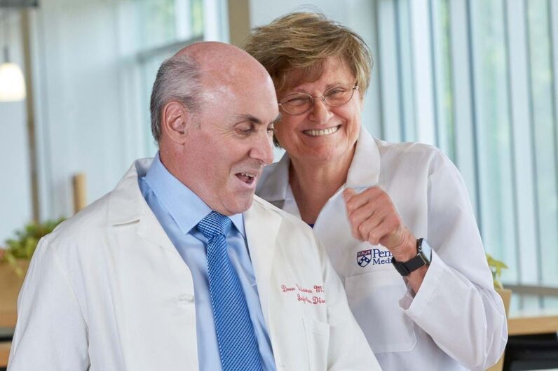 Katalin Karikó e Drew Weissman